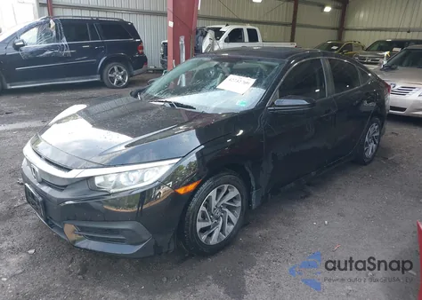 2016 Honda Civic Ex z USA, uszkodzony, nr VIN 19XFC2F78GE088024